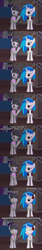 Size: 1024x6144 | Tagged: safe, dj pon-3, octavia melody, vinyl scratch, earth pony, pony, unicorn, g4, 3d, :d, cute, eyes closed, female, friendshipping, frown, glare, gmod, grin, headphones, horse noises, horses doing horse things, iphone, lidded eyes, mare, meme, neigh, open mouth, raised hoof, smiling, tumblr, tumblr comic, universal translator