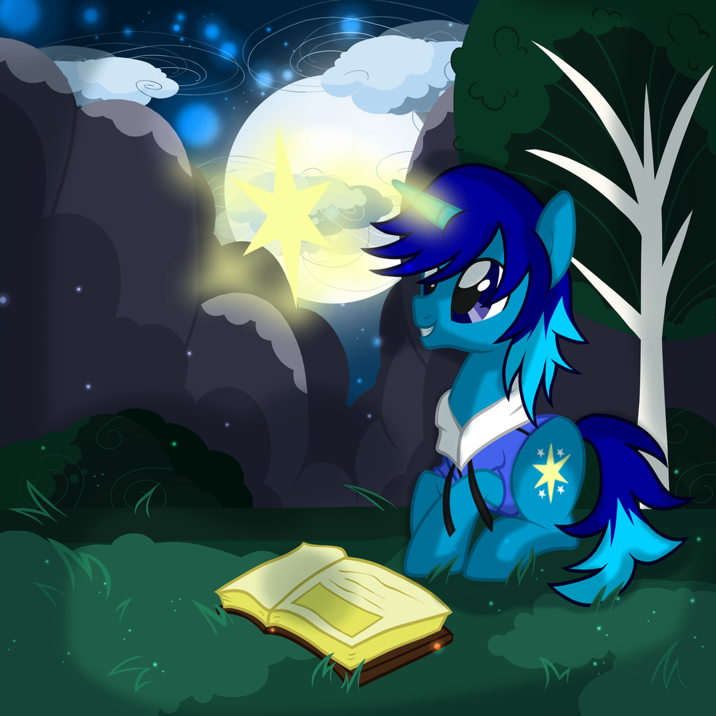 Safe Artist Suzuii Oc Oc Only Oc Light Shine Pony Unicorn Book Field Magic