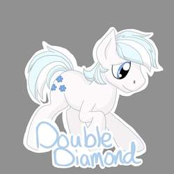 Size: 960x960 | Tagged: safe, artist:velocityraptor, double diamond, pony, g4, cute, double dawwmond, male, solo