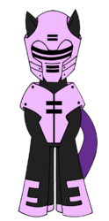 Size: 372x750 | Tagged: safe, artist:combatkaiser, oc, oc only, armor, equalized, simple background, transparent background