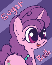 Size: 1300x1600 | Tagged: safe, artist:godofsteak, sugar belle, pony, g4, the cutie map, female, solo