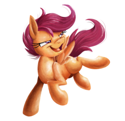 Size: 720x700 | Tagged: safe, artist:blackspiritwolf, scootaloo, g4, digital art, female, solo