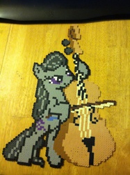 Size: 1536x2056 | Tagged: artist needed, safe, octavia melody, g4, cello, female, merchandise, musical instrument, perler, perler beads, solo