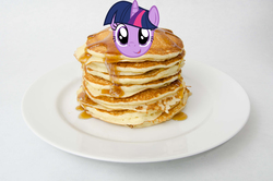 Size: 4376x2898 | Tagged: safe, twilight sparkle, castle sweet castle, g4, i'm pancake, pancakes