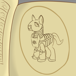 Size: 1071x1071 | Tagged: artist needed, safe, pony, armor, looking at you, newbie artist training grounds, solo
