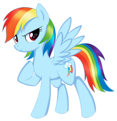 Size: 1756x1825 | Tagged: safe, artist:kas92, rainbow dash, g4, backwards cutie mark, female, solo