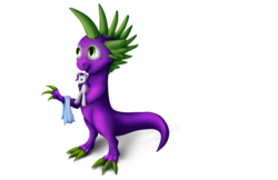 Size: 5100x3300 | Tagged: safe, artist:xormak, rarity, spike, dragon, castle sweet castle, g4, doll, female, male, rarity plushie, scene interpretation, ship:sparity, shipping, simple background, straight, towel, transparent background
