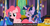 Size: 1600x830 | Tagged: safe, screencap, pinkie pie, twilight sparkle, alicorn, pony, castle sweet castle, g4, female, mare, meme, pancakes, twilight sparkle (alicorn), youtube caption