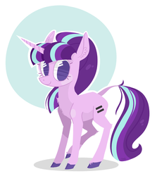 Size: 1144x1283 | Tagged: safe, artist:jellybeanbullet, starlight glimmer, classical unicorn, g4, the cutie map, cloven hooves, female, horn, leonine tail, solo