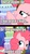 Size: 538x956 | Tagged: safe, edit, edited screencap, screencap, pinkie pie, earth pony, pony, castle sweet castle, g4, cake, caption, chocolate chips, discovery family logo, female, food, image macro, implied poop, mare, meme, seven-layer what's-that-flavour mystery surprise, solo, text
