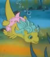 Size: 168x192 | Tagged: safe, screencap, sea shimmer, sea pony, g1, female, solo, underwater