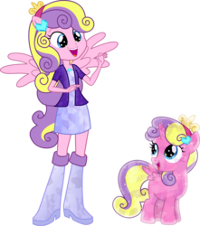 Size: 3000x3394 | Tagged: dead source, safe, artist:theshadowstone, princess skyla, equestria girls, g4, boots, crystallized, equestria girls-ified, high heel boots, high res, ponied up, shoes, simple background, transparent background, vector
