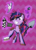 Size: 1586x2176 | Tagged: safe, artist:therandomjoyrider, angel bunny, twilight sparkle, alicorn, pony, castle sweet castle, g4, my little pony: friendship is magic, chalkboard, checkered flag, female, flag, food, gem, mare, messy mane, mud, pancakes, procrastination, shovel, twilight sparkle (alicorn), whipped cream