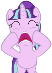 Size: 2280x3200 | Tagged: safe, edit, starlight glimmer, g4, my little pony: friendship is magic, the cutie map, female, gasp, high res, inverted mouth, reaction image, s5 starlight, simple background, solo, transparent background, vector