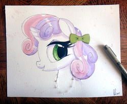 Size: 1052x864 | Tagged: safe, artist:prettypinkpony, sweetie belle, pony, unicorn, g4, profile, solo