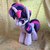 Size: 960x960 | Tagged: safe, artist:ketika, twilight sparkle, alicorn, pony, castle sweet castle, g4, my little pony: friendship is magic, alternate hairstyle, female, irl, mare, photo, plushie, punklight sparkle, solo, that was fast, twilight sparkle (alicorn)