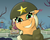 Size: 1024x819 | Tagged: safe, artist:boneswolbach, artist:poofgirl, applejack, friendship is witchcraft, how applejack won the war, g4, clothes, female, grin, helmet, solo, uniform