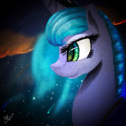 Size: 640x641 | Tagged: safe, artist:myralilth, princess luna, g4, female, solo