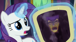 Size: 1237x694 | Tagged: safe, rarity, pony, unicorn, g4, disney, exploitable meme, female, levitation, magic, magic mirror, mare, meme, rarity's mirror, snow white and the seven dwarfs, telekinesis