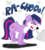 Size: 851x939 | Tagged: safe, artist:masterxtreme, twilight sparkle, dog, g4, ass up, cute, mucus, parody, sneeze cloud, sneezing, species swap, spray, twilight barkle