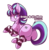 Size: 2200x2242 | Tagged: safe, artist:bluntwhiskey, starlight glimmer, pony, unicorn, g4, the cutie map, bedroom eyes, butt, clothes, dock, female, glimmer glutes, high res, looking at you, looking back, looking back at you, lying down, mare, plot, prone, raised tail, rear view, simple background, smiling, socks, solo, striped socks, tail, the ass was fat, transparent background, underhoof