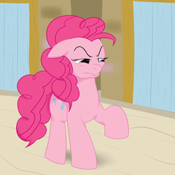 Size: 1500x1500 | Tagged: safe, artist:ricktin, pinkie pie, g4, the cutie map, lips, when she doesn't smile