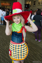 Size: 800x1200 | Tagged: safe, applejack, human, g4, clothes, cosplay, irl, irl human, photo