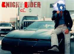 Size: 1066x775 | Tagged: safe, night glider, g4, 1000 hours in ms paint, david hasselhoff, image macro, kitt, knight rider, meme, ms paint, op is knight industries