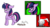 Size: 4600x2602 | Tagged: safe, artist:shadowring123, angel bunny, twilight sparkle, alicorn, pony, castle sweet castle, g4, my little pony: friendship is magic, female, mare, mud, out of character, scene interpretation, simple background, transparent background, twibitch sparkle, twilight sparkle (alicorn)