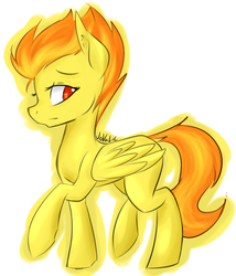 Size: 827x965 | Tagged: safe, artist:jovalic, spitfire, pegasus, pony, g4, female, solo