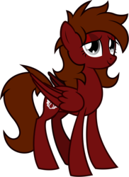 Size: 1566x2156 | Tagged: safe, artist:outlawedtofu, oc, oc only, oc:mach, pegasus, pony, fallout equestria, fallout equestria: outlaw, rule 63, solo