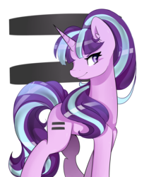 Size: 2450x3000 | Tagged: safe, artist:chocolateponi, starlight glimmer, pony, unicorn, g4, the cutie map, equal cutie mark, female, high res, solo