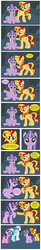 Size: 1453x8909 | Tagged: safe, alternate version, artist:majkashinoda626, double diamond, night glider, party favor, starlight glimmer, sugar belle, sunset shimmer, g4, comic, equal four, forgiveness, heartwarming in hindsight, reformation, twilight's counterparts