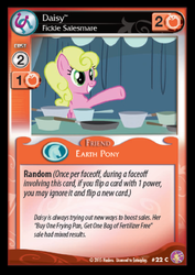 Size: 335x473 | Tagged: safe, enterplay, daisy, flower wishes, absolute discord, g4, my little pony collectible card game, card, ccg, female, solo