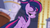 Size: 1280x720 | Tagged: safe, edit, edited screencap, screencap, twilight sparkle, alicorn, pony, castle sweet castle, g4, season 5, alternate hairstyle, blurry background, cute, female, mane, mare, punklight sparkle, solo, twilight sparkle (alicorn), wallpaper