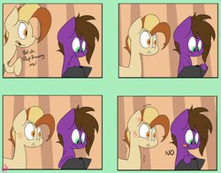 Size: 1010x791 | Tagged: safe, artist:befishproductions, oc, oc only, oc:pan sizzle, comic, signature