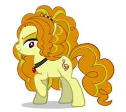 Size: 2831x2520 | Tagged: safe, artist:dragonmaster137, adagio dazzle, pony, equestria girls, g4, my little pony equestria girls: rainbow rocks, earth pony adagio dazzle, equestria girls ponified, female, high res, ponified, simple background, solo, transparent background, vector