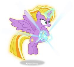 Size: 4142x3707 | Tagged: safe, artist:vector-brony, twilight sparkle, alicorn, pony, castle sweet castle, g4, alternate hairstyle, dragon ball, dragon ball z, female, mare, punklight sparkle, simple background, solo, super saiyan, super saiyan princess, transparent background, twilight sparkle (alicorn), vector