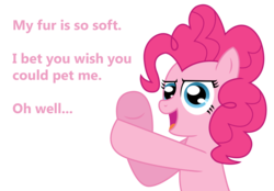 Size: 1808x1260 | Tagged: safe, artist:vincentthecrow, pinkie pie, earth pony, pony, g4, breaking the fourth wall, female, looking at you, mare, simple background, solo, transparent background, trolling, vtc's wacky vectors