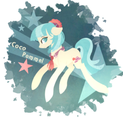 Size: 2362x2362 | Tagged: dead source, safe, artist:petrinox, coco pommel, earth pony, pony, g4, female, high res, mare, solo