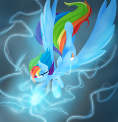 Size: 2900x3000 | Tagged: safe, artist:madacon, rainbow dash, pegasus, pony, g4, female, high res, mare, solo