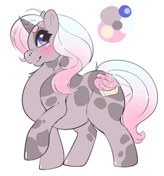 Size: 478x516 | Tagged: safe, artist:seamen, oc, oc only, oc:poundcake, pony, unicorn, chubby, solo