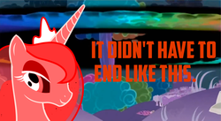 Size: 851x466 | Tagged: safe, princess luna, g4, atomic rainboom, doom luna, doom paul, exploitable meme, meme