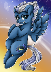 Size: 2480x3508 | Tagged: safe, artist:sk-ree, night glider, pegasus, pony, g4, the cutie map, female, high res, solo