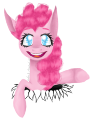 Size: 846x1098 | Tagged: safe, artist:galopade, pinkie pie, earth pony, pony, g4, female, simple background, solo, transparent background