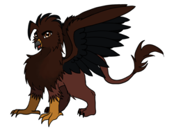 Size: 2961x2240 | Tagged: safe, artist:navy-x, oc, oc only, griffon, high res, solo