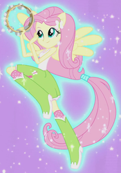 Size: 430x615 | Tagged: safe, screencap, fluttershy, equestria girls, g4, hamstocalypse now, my little pony equestria girls: rainbow rocks, boots, clothes, cute, female, high heel boots, outfit catalog, ponied up, ponytail, shyabetes, skirt, socks, solo, wings
