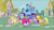 Size: 1920x1080 | Tagged: safe, screencap, applejack, fluttershy, pinkie pie, rainbow dash, rarity, twilight sparkle, alicorn, pony, g4, american football, female, indianapolis colts, leg warmers, mane six, mare, nfl, super bowl, super bowl xlix, sweatband, twilight sparkle (alicorn)