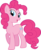 Size: 2297x2819 | Tagged: safe, pinkie pie, earth pony, pony, g4, official, blue eyes, castle creator, female, high res, mare, pink body, pink coat, pink fur, pink hair, pink mane, pink pony, pink tail, poofy hair, poofy mane, poofy tail, simple background, solo, tail, transparent background, vector