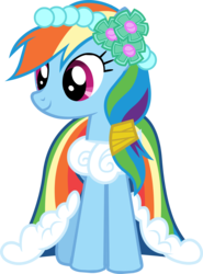 Size: 2104x2838 | Tagged: safe, rainbow dash, pegasus, pony, g4, official, castle creator, female, high res, rainbow dash always dresses in style, simple background, solo, transparent background, vector